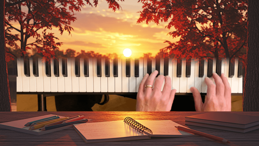 The Flowing Piano – calming piano music for focus and relaxation